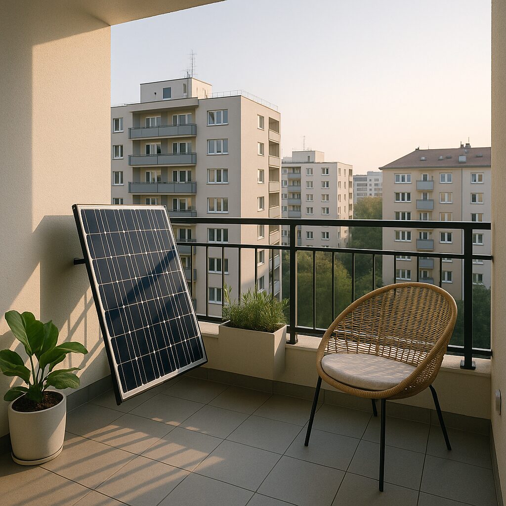 Fotovoltaika na balkón: ako si vyrobiť vlastnú solárnu energiu priamo z balkóna