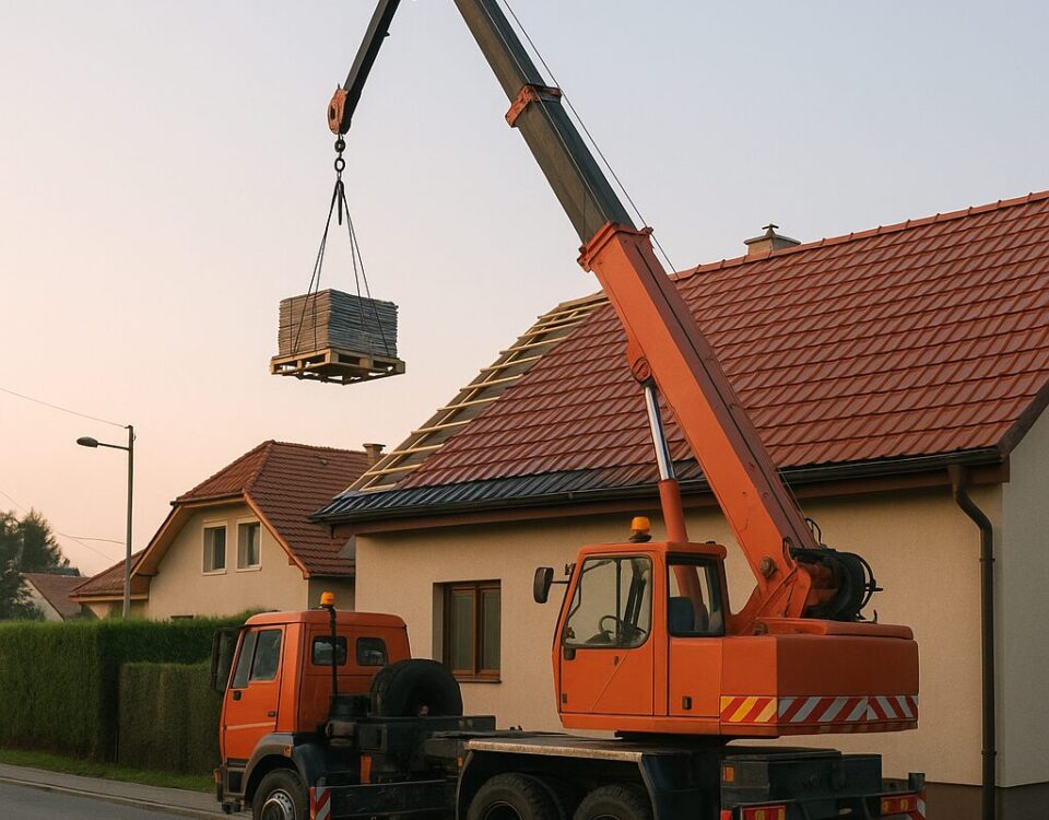 Prenájom autožeriavu a cena: čo rozhoduje pri dome, hale aj montáži technológie - 2