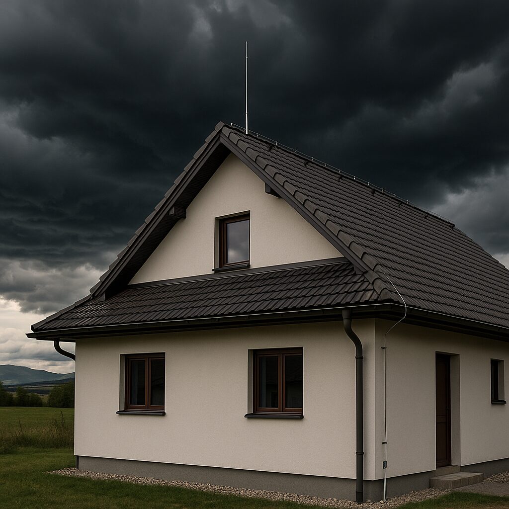Bleskozvody ako základ ochrany budovy pred prírodnými živlami