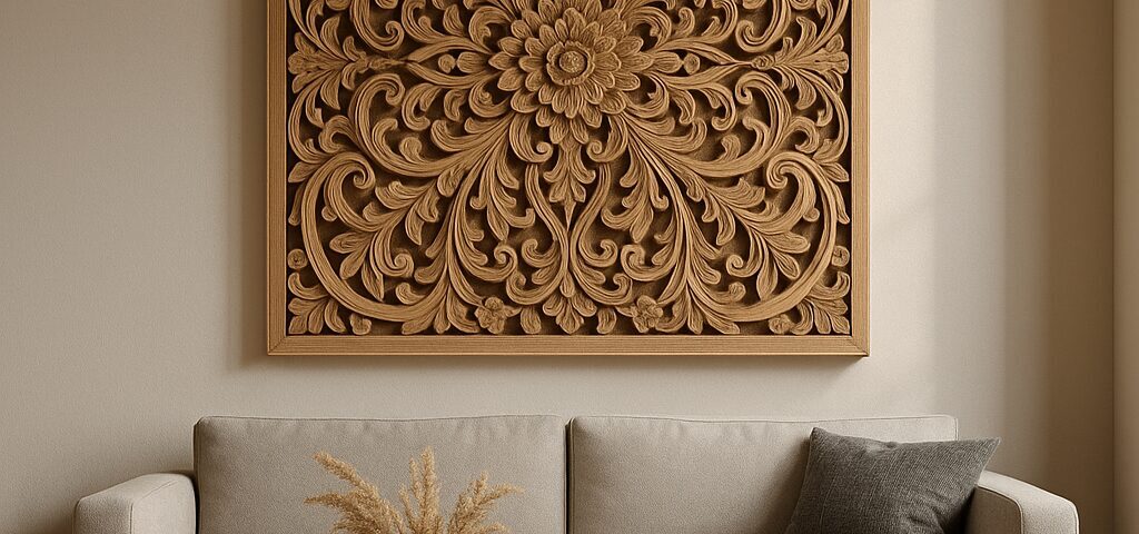 Drevené vyrezávané obrazy ako originálny doplnok do moderného aj rustikálneho interiéru - 2