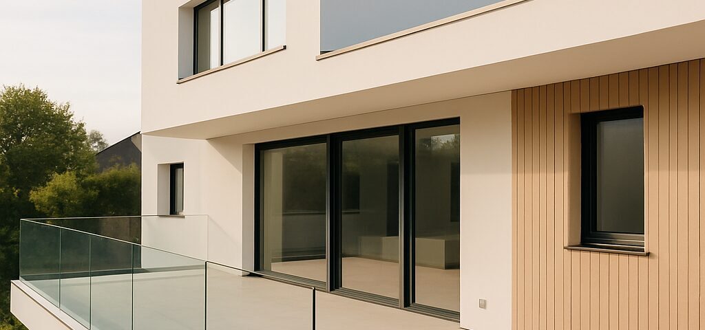 Sklené zábradlie: čistá línia, ktorá stráži dom aj terasu - 2