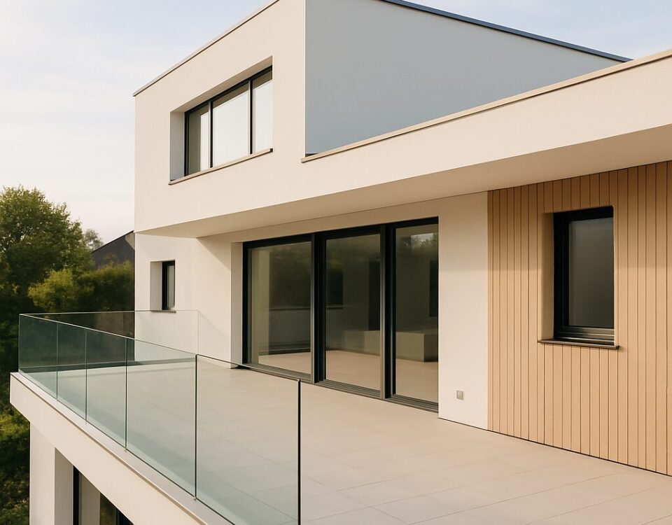 Sklené zábradlie: čistá línia, ktorá stráži dom aj terasu - 4