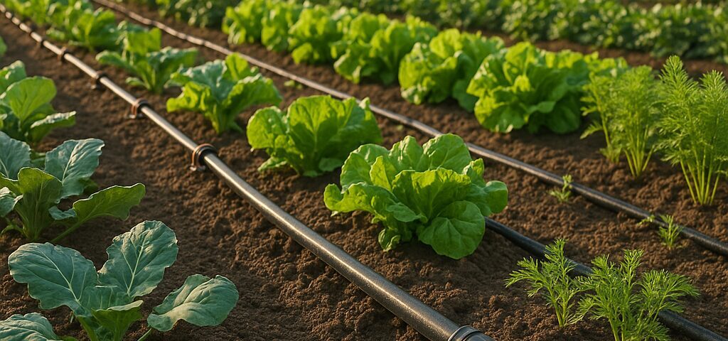 Kvapkové závlahy ako efektívny spôsob šetrenia vody v záhrade - 2