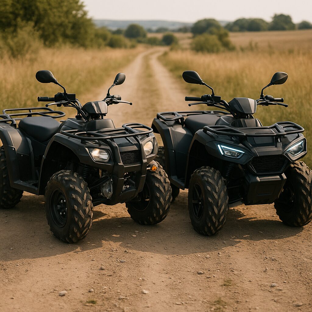 Motorové štvorkolky verzus elektrické: ktorá voľba je pre vás lepšia